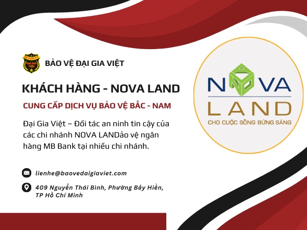 Đối tác cung cấp Bảo vệ cho Khách hàng NOVA LAND